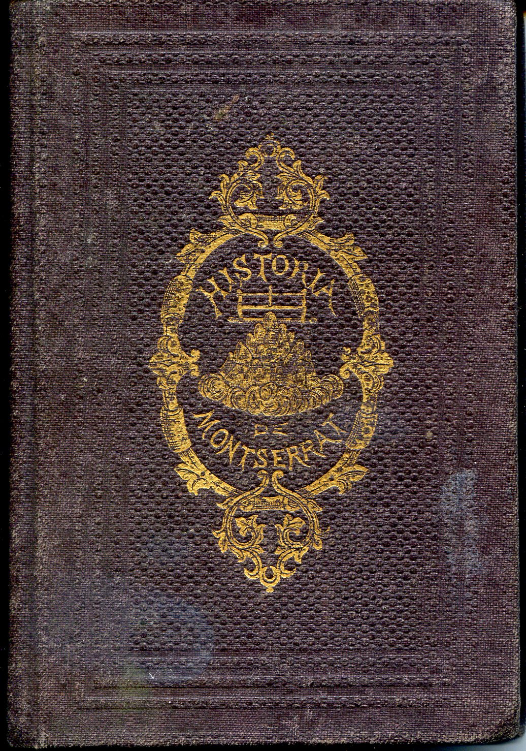 Compendio de la historia que bajo el título de Montserrat dió a luz el M. Iltre. Sr. D. Miguel Muntadas abad del mismo. - Portada